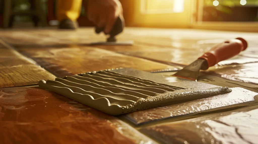 Construction Adhesives 5 Tile Flooring for Residential Renovation