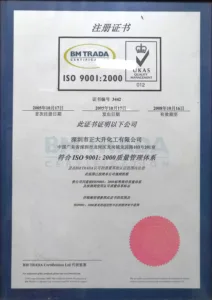 About 5 ISO-9001