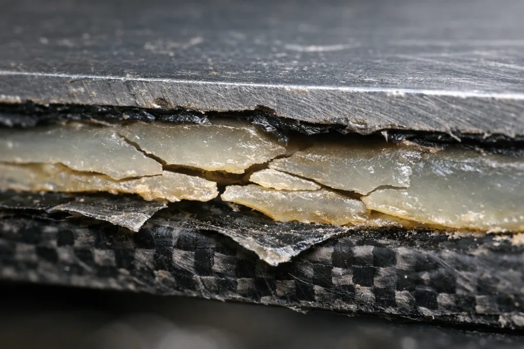 7 Costly Reasons Adhesive Bonds Fail: Deep Dive into Failure Analysis 2 adhesive failure bond crack