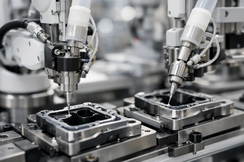 custom adhesive automated application