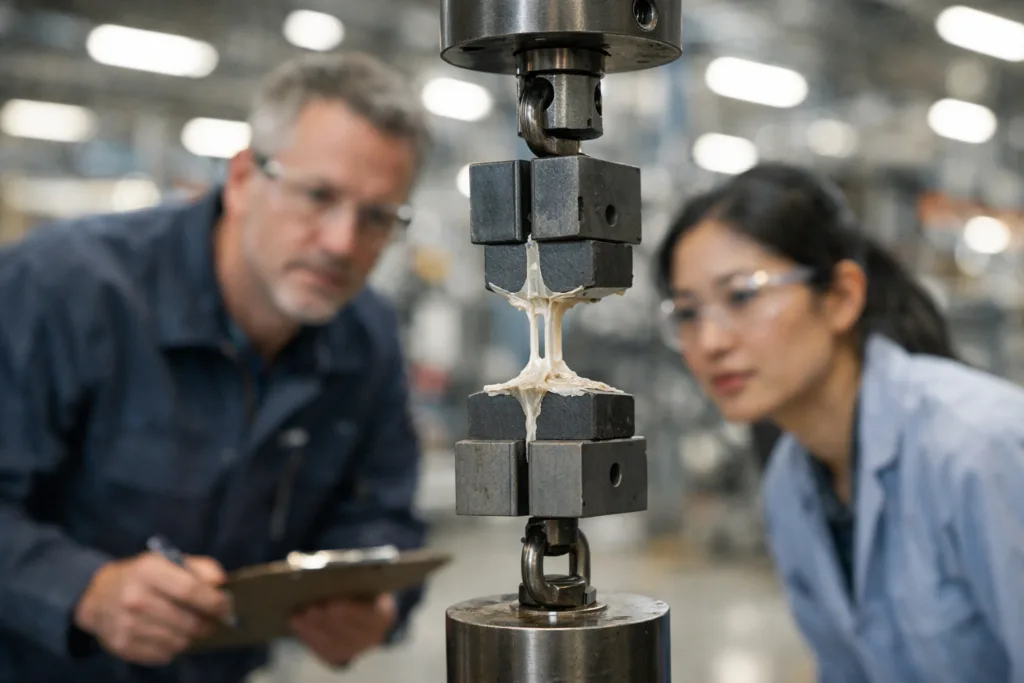 Adhesive Strength Simplified: Peel, Shear, & Tensile Performance Decoded 3 tensile load evaluation factory