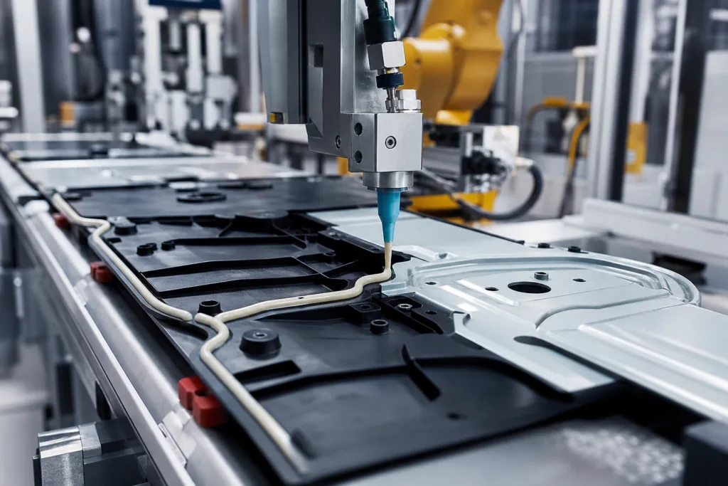 Epoxy Adhesive vs Acrylic vs Polyurethane vs Silicone: How to Choose the Right Chemistry for Industrial Bonding Applications 2 adhesive dispensing mixed substrates