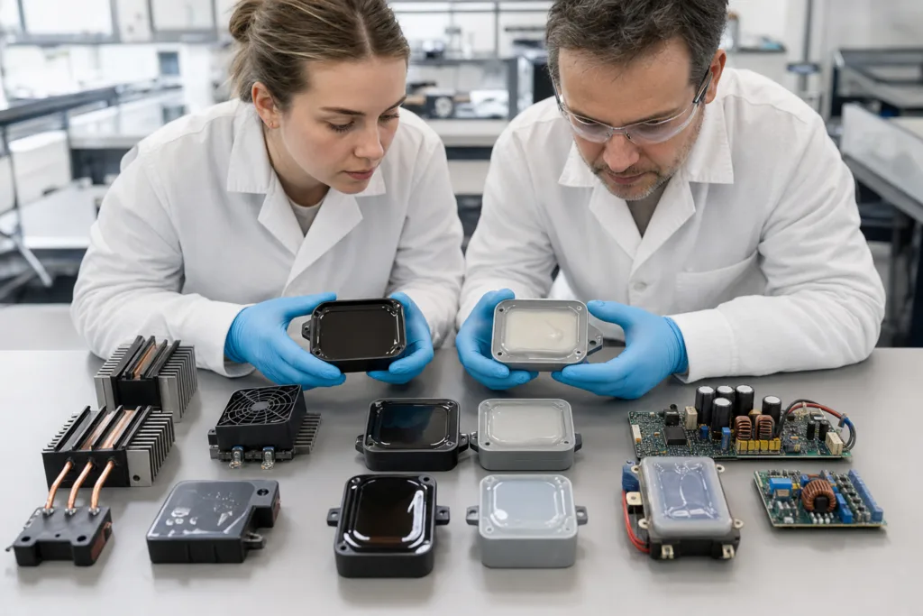 Epoxy Adhesive vs Acrylic vs Polyurethane vs Silicone: How to Choose the Right Chemistry for Industrial Bonding Applications 3 electronics potting chemistry review