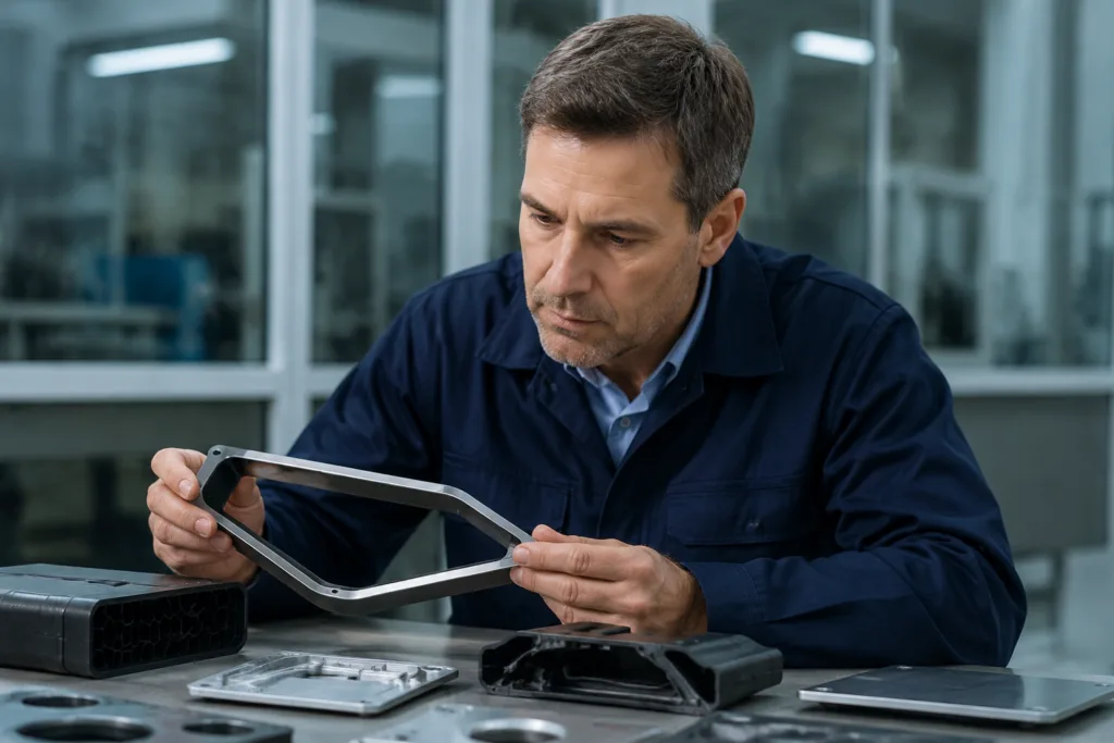 A Practical Industrial Adhesive Selection Checklist for Faster, Safer Project Decisions 17 A realistic industrial image showing early-stage adhesive evaluation for bonding applications and substrate review.