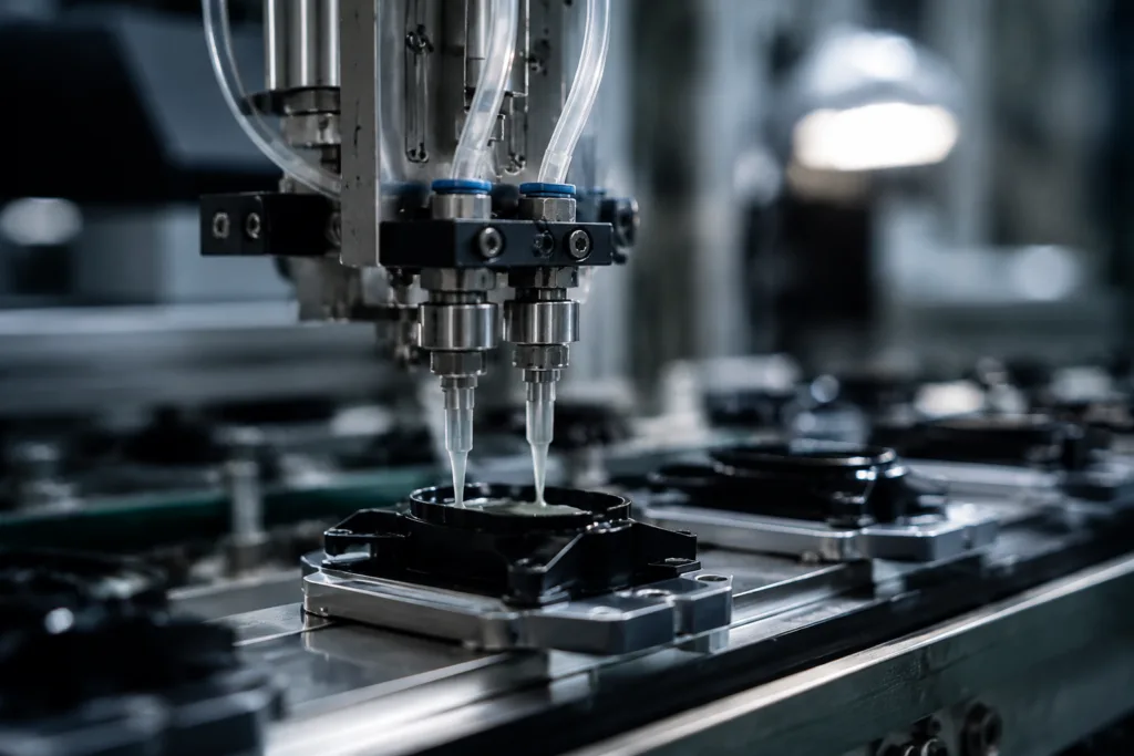 Can Acrylic Adhesives Replace Welding, Riveting, or Screws? A Practical Industrial Design Guide 2 plastic metal acrylic adhesive dispensing