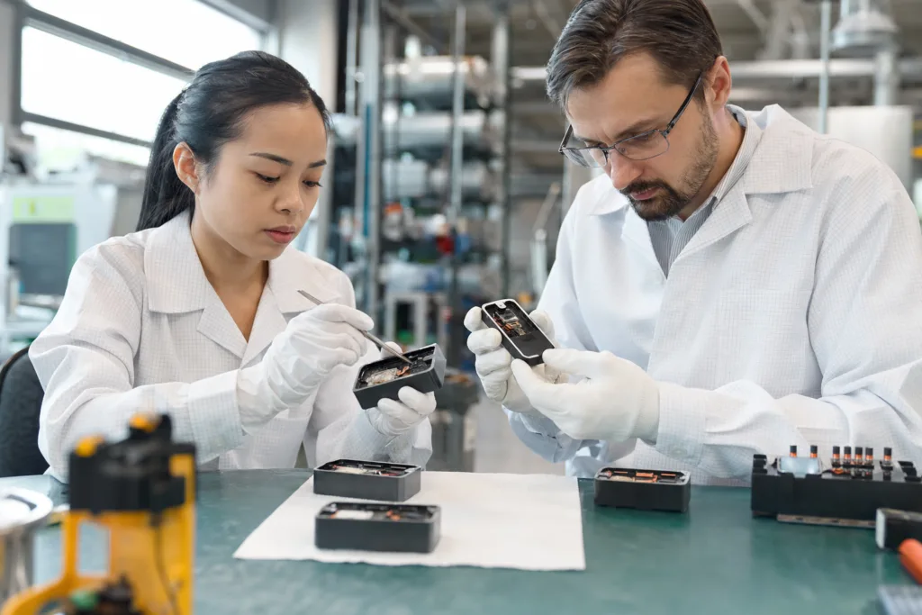 How Potting Adhesives Protect Electronics from Moisture, Corrosion, Chemicals, and Contamination 3 potted electronics qc testing