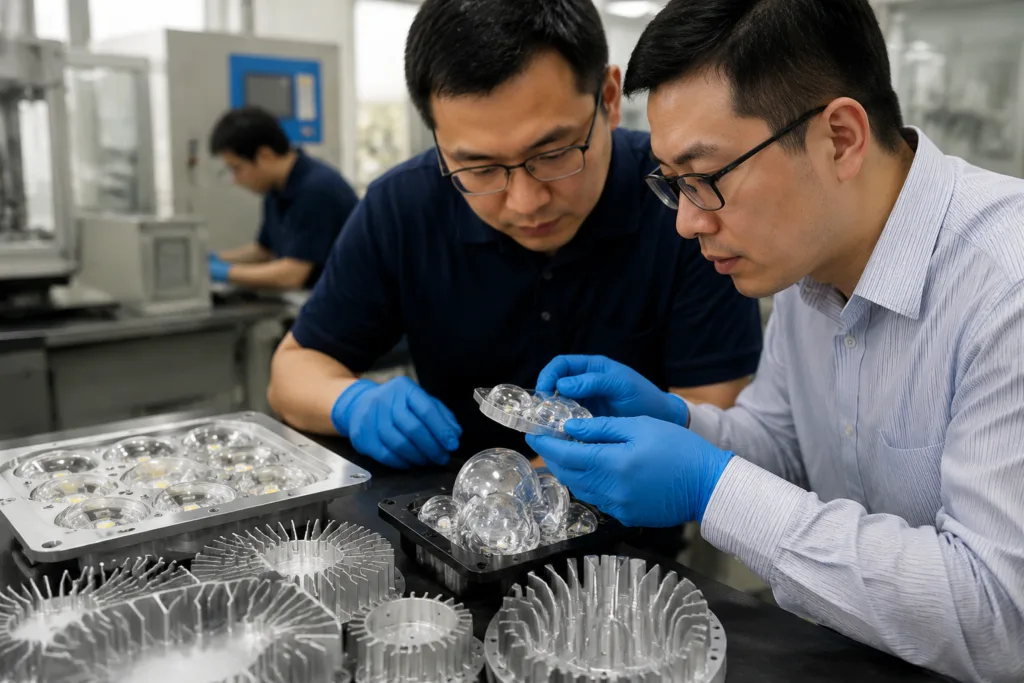 silicone adhesive led testing