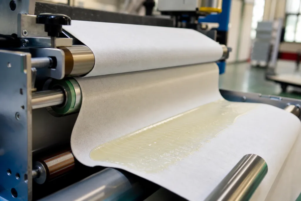 Fabric-to-Fabric Adhesive Bonding: How to Maintain Softness, Flexibility, and Wash Durability 2 fabric to fabric adhesive lamination process