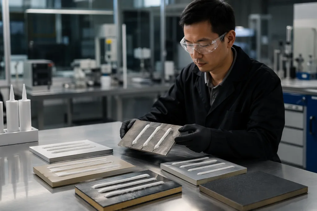 How Thermal Expansion and Building Movement Affect Adhesive Selection for Panels, Frames, and Exterior Assemblies 1 thermal movement construction adhesive panel testing