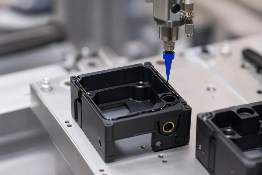 What Test Data Should Buyers Review Before Approving a Waterproofing Adhesive? 2 waterproof adhesive test data dispensing process