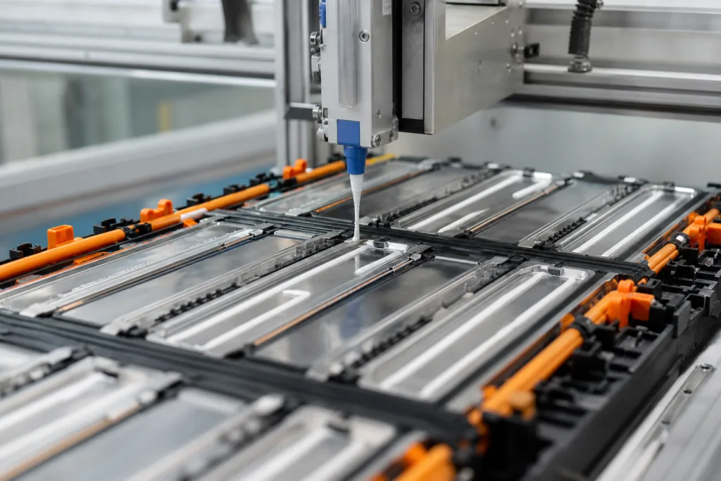 battery module dispensing