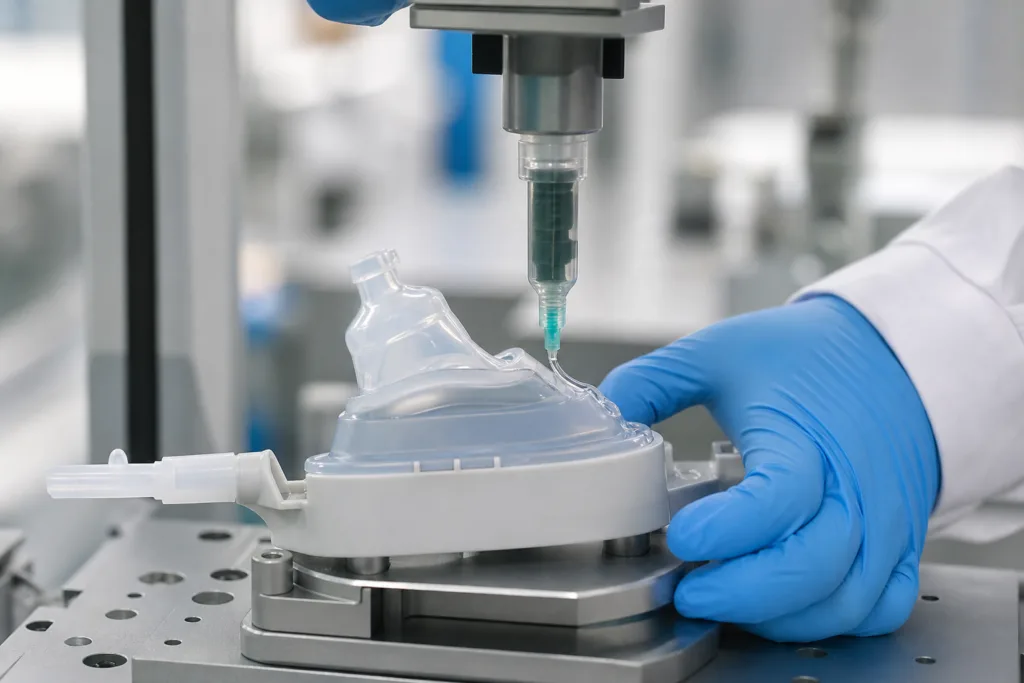 medical device silicone bonding