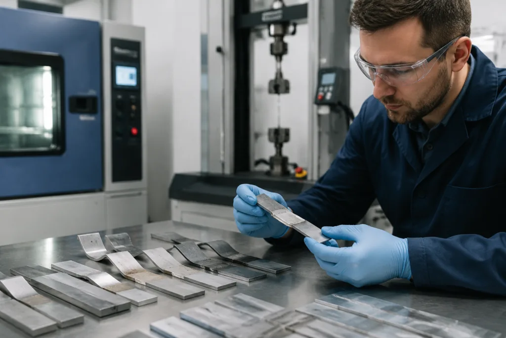 validation testing bonded aluminum joints